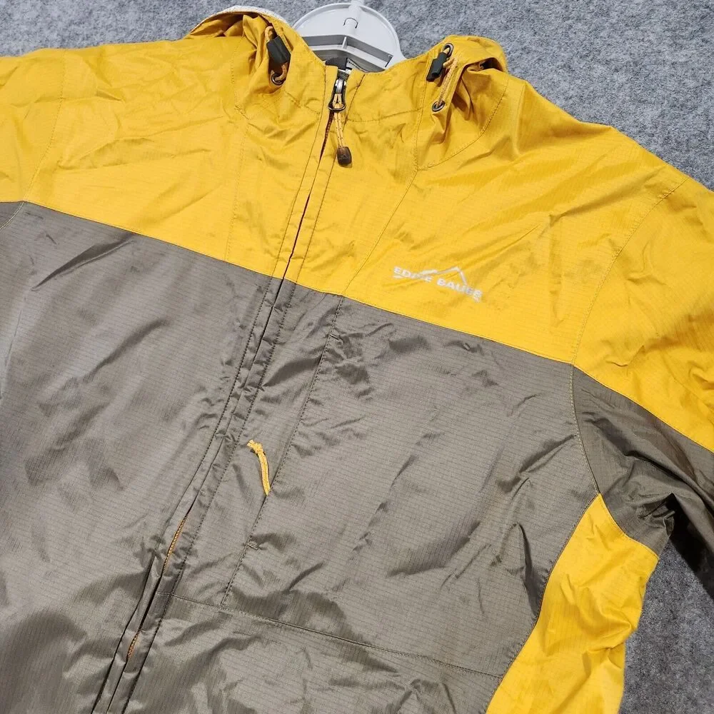 Eddie Bauer Mens M Medium‎ Weatheredge Shell Softshell Hooded Waterproof Jacket